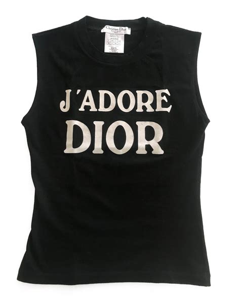 j adore dior top vintage|pre owned christian Dior shirts.